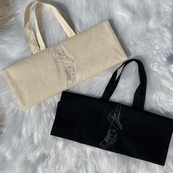 reworked nike shoulder bag