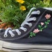 Embroidered Converse High-tops - Etsy
