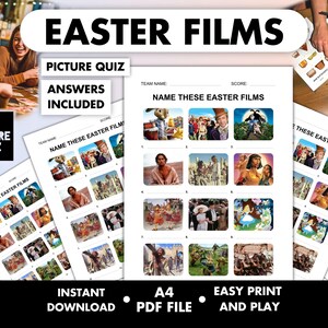 Easter Dingbats With Answers - Etsy UK