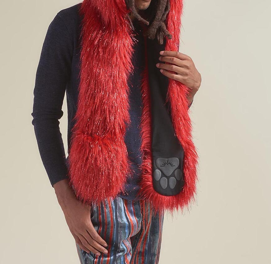 TINSEL Faux Fur Fabric Long Pile Sparkling Tinsel WHITE Etsy