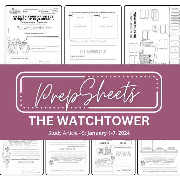 Jw Printables - Etsy