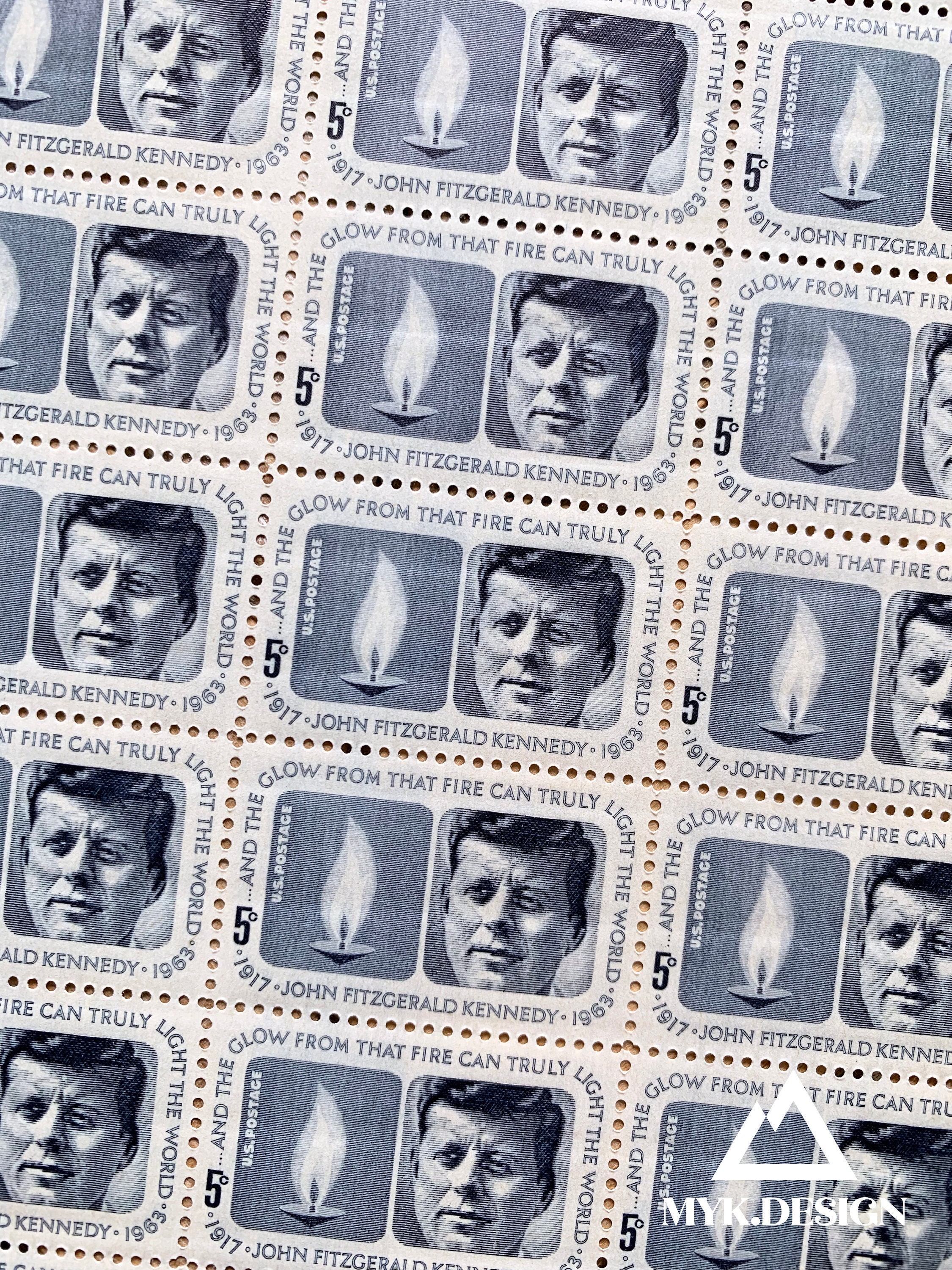  US Postage Stamps, 1964, Kennedy Memorial, S# 1246