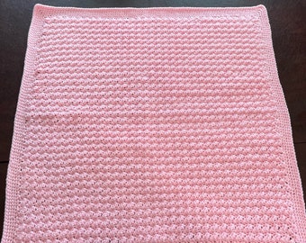 Pink Unisex Baby Blanket