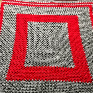 OSU Buckeye Afghan Blanket