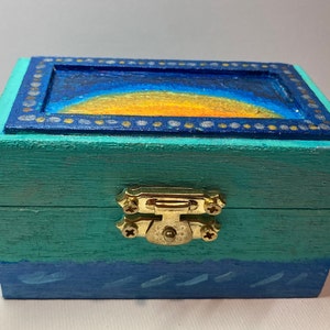 Sunrise on the Water Jewelry Box