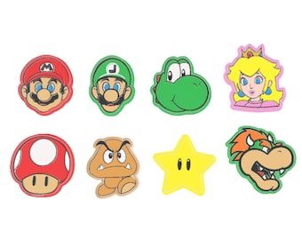 Super Mario cookie cutter set 8 pcs