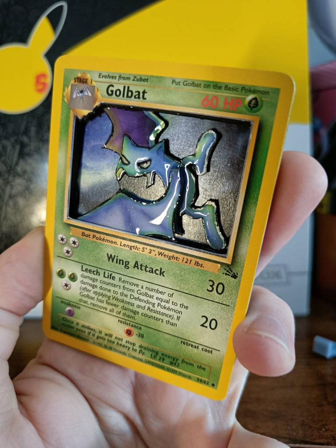 PSA10】ゴルバット 英語 34/62 golbat