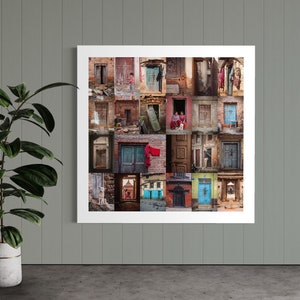Doors of Nepal - Landscape photography - Wall art - Travel - Vintage Door - Kathmandu
