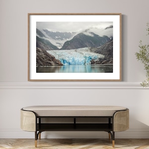Alaska Dawes Glacier  - Wall Art, Photographic Print - Alaskan Landscape - Endicott Arm