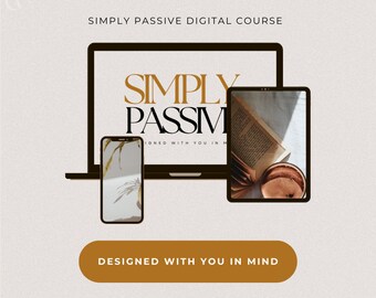 Digital Marketing Course Simply Passive Master Resell Rights Digital Marketing Guides w/ MRR & PLR Digital Marketing Course Digital Course