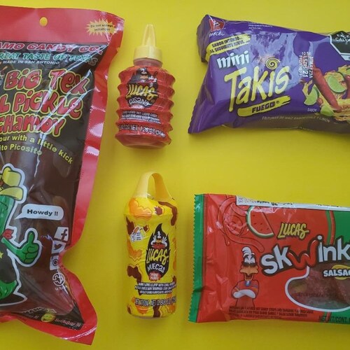 Chamoy Pickle Kit Deluxe12 ITEMS Tik Tok Alamo Candy Co Etsy Canada