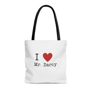 I heart Mr. Darcy  Tote Bag