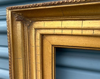 Gold French Art Deco-Style Frame, Fits Art Size: 24x36