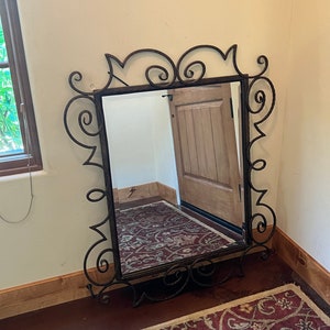 Wrought iron mirrors outlet