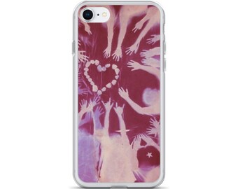 Funda solar para iPhone Heart