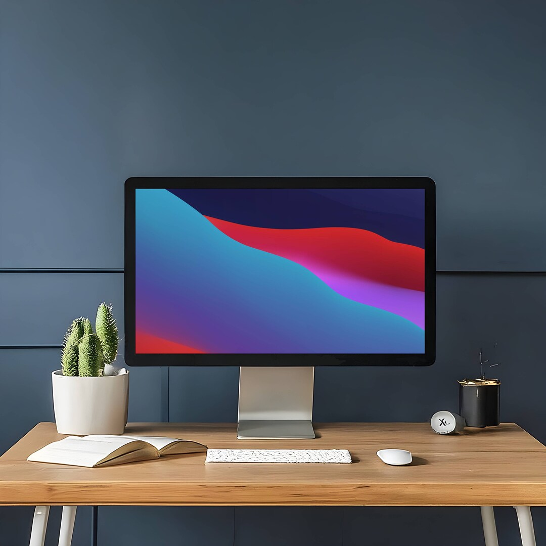 Computer Picy Aesthetic Desktop Mockup Computer Screen Monitor Boho 4k - Etsy