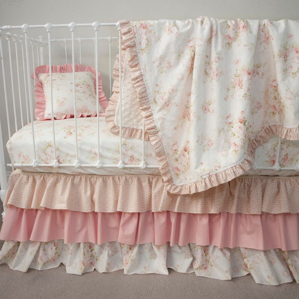 Shabby Chic Bedding Etsy