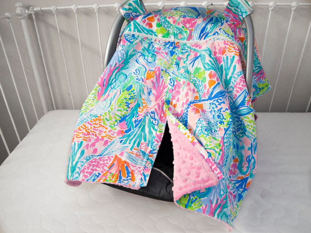 Car Seat Cover Nursing Cover Car Seat Canopy Shower Gift Etsy