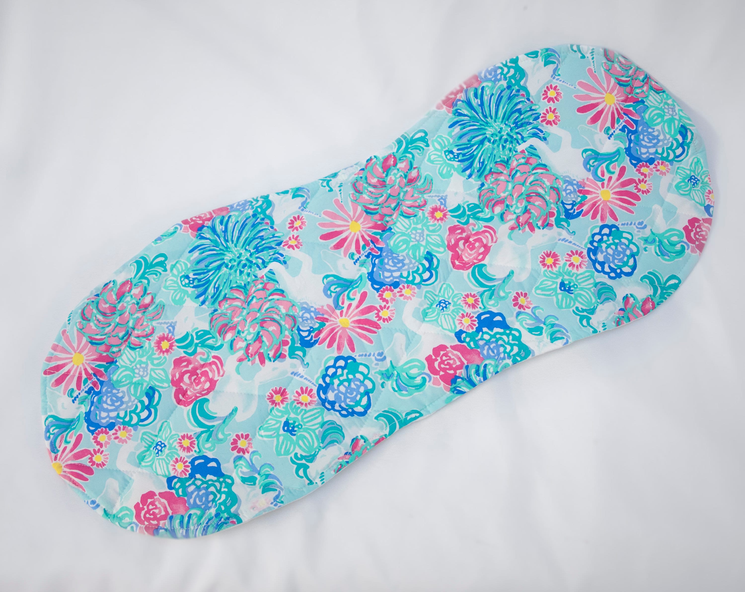 Quilted Travel Baby Changing Pad Liner Fits Peanut Shaped Changing