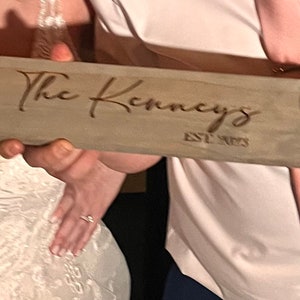 Couples Wedding Shot Board, Shot Board, Mini Ski Board for Shots, Personalized Wood Mini Shot Board, Custom Ski, 2 Person Shot Board