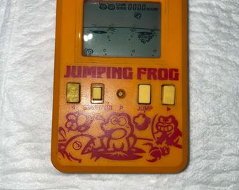 Casio Jumping Frog CG-127 Handheld Electronic Game 1988 - Working