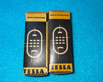 TESLA EZ80 6V4 Tubes Lot Of 2 New