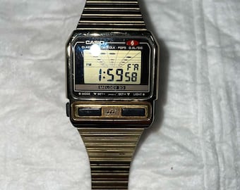 Rare Vintage Casio Melody 30 M-301G Men's Digital Alarm Watch Mod