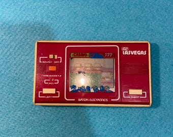 Bandai Electronics Las Vegas LCD Game Watch 1980 Vintage Handheld