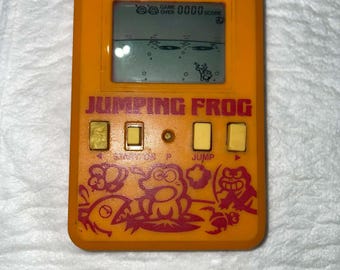 Casio Jumping Frog CG-127 Handheld Electronic Game 1988 - Working