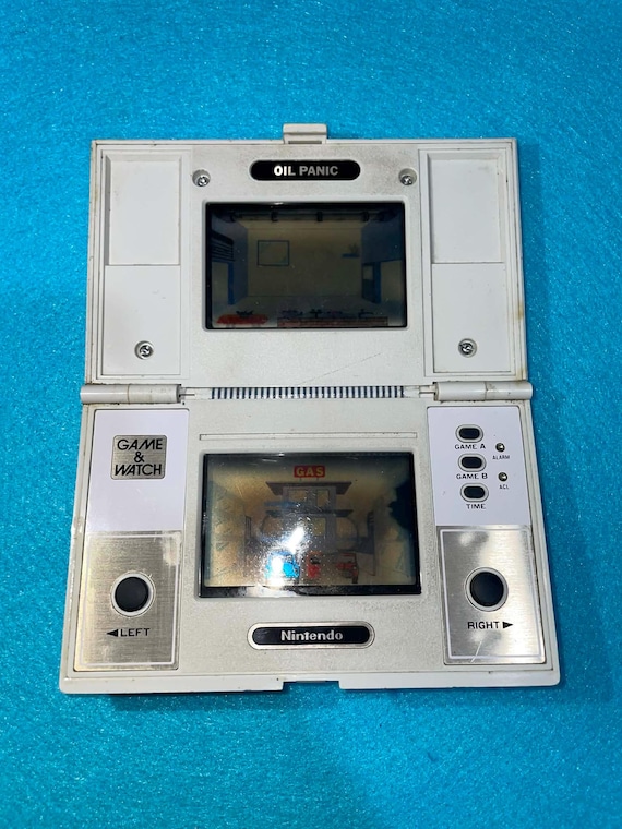 1982 Nintendo Game & Watch Oil Panic Multi Screen ( Read