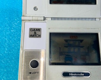 1982 Nintendo Game & Watch Oil Panic Multi Screen ( Read