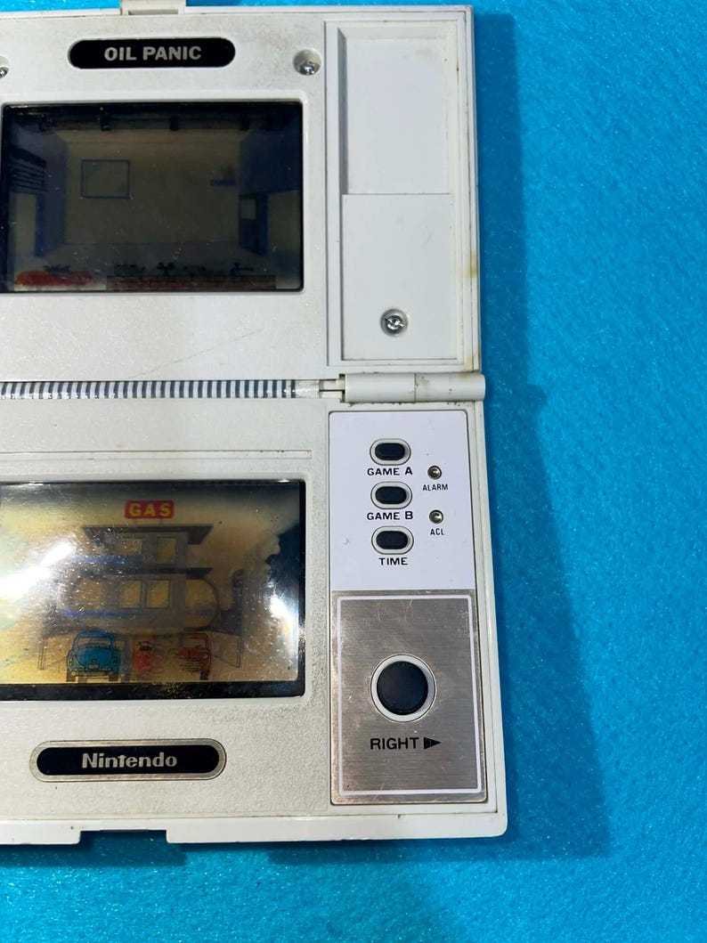 1982 Nintendo Game & Watch Oil Panic Multi Screen ( Read Description ...
