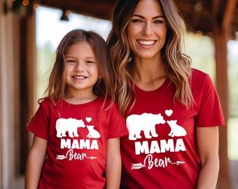 Chemise maman ours, chemise maman, cadeau fête des mères, chemise maman, jolie chemise mère ours, chemise vie de mère, cadeaux pour mère, chemise meilleure maman