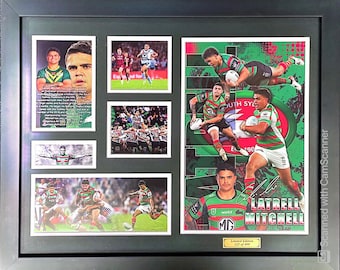 Latrell Mitchell Memorabilia Framed