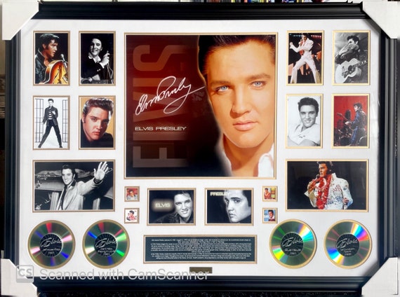 Elvis Presley Limited Edition Comes with Certificate of Limitation and Frame