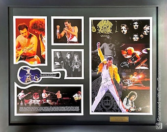 Queen Memorabilia Framed