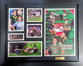 Cameron Murray Memorabilia Framed