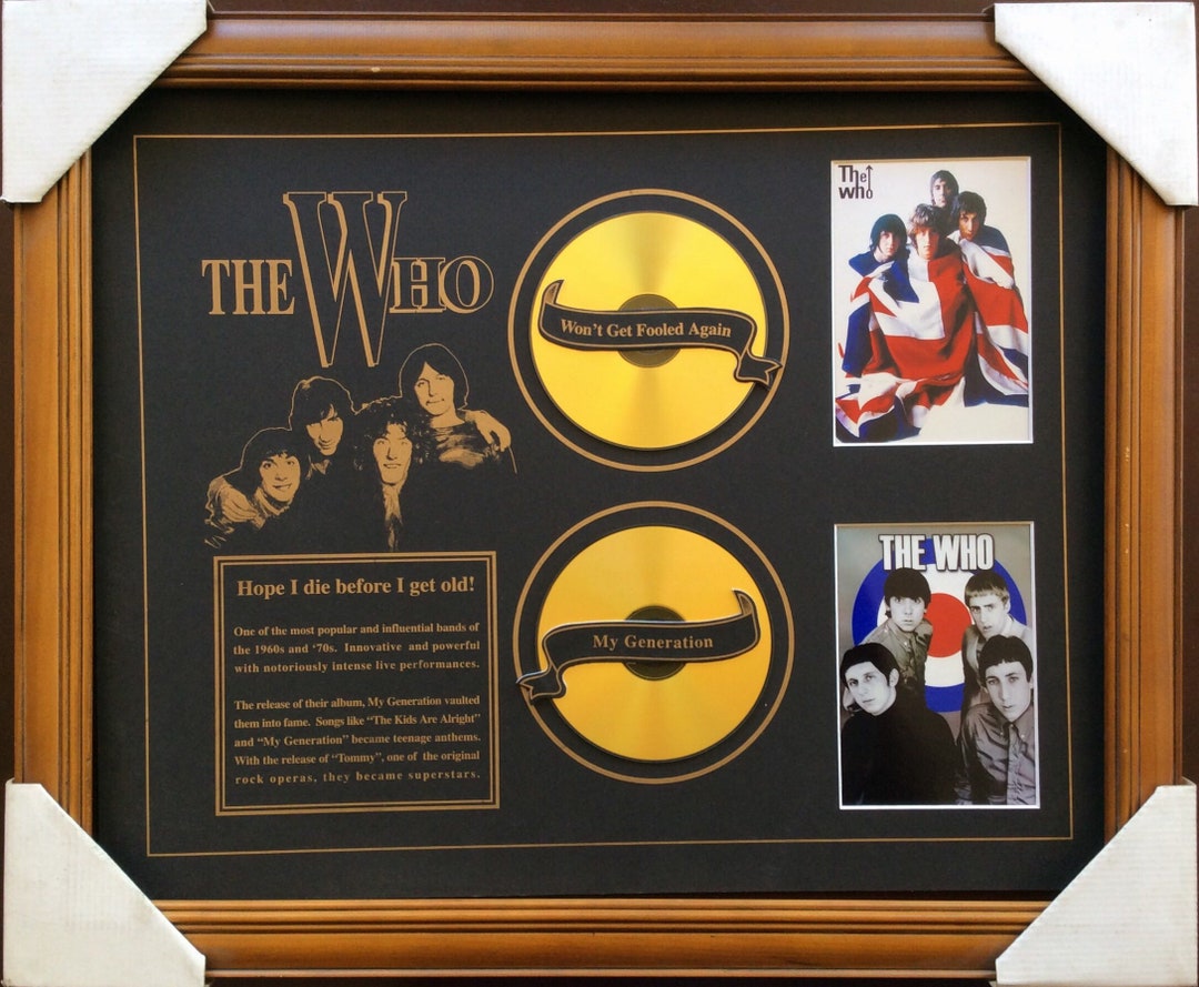 The Who Memorabilia Framed Etsy