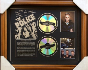 The Police Memorabilia Framed