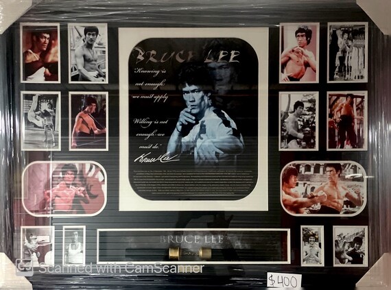 Bruce Lee Limited Edition Comes with Certificate of Limitation and Frame