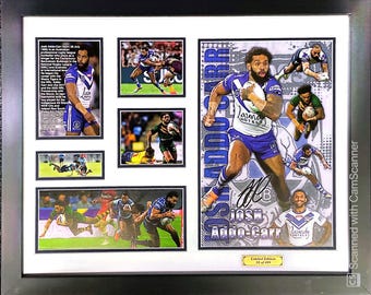 Josh Ado Carr Memorabilia Framed