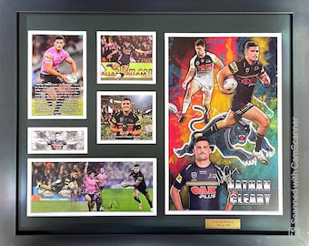 Nathan Cleary Memorabilia Framed
