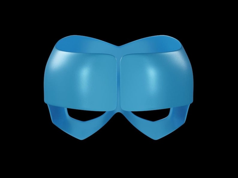 Blonde Blazer Mask 3D File - Etsy