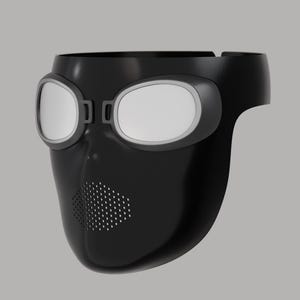 2 I 1! Spider-Noir Faceshell 3D-fil