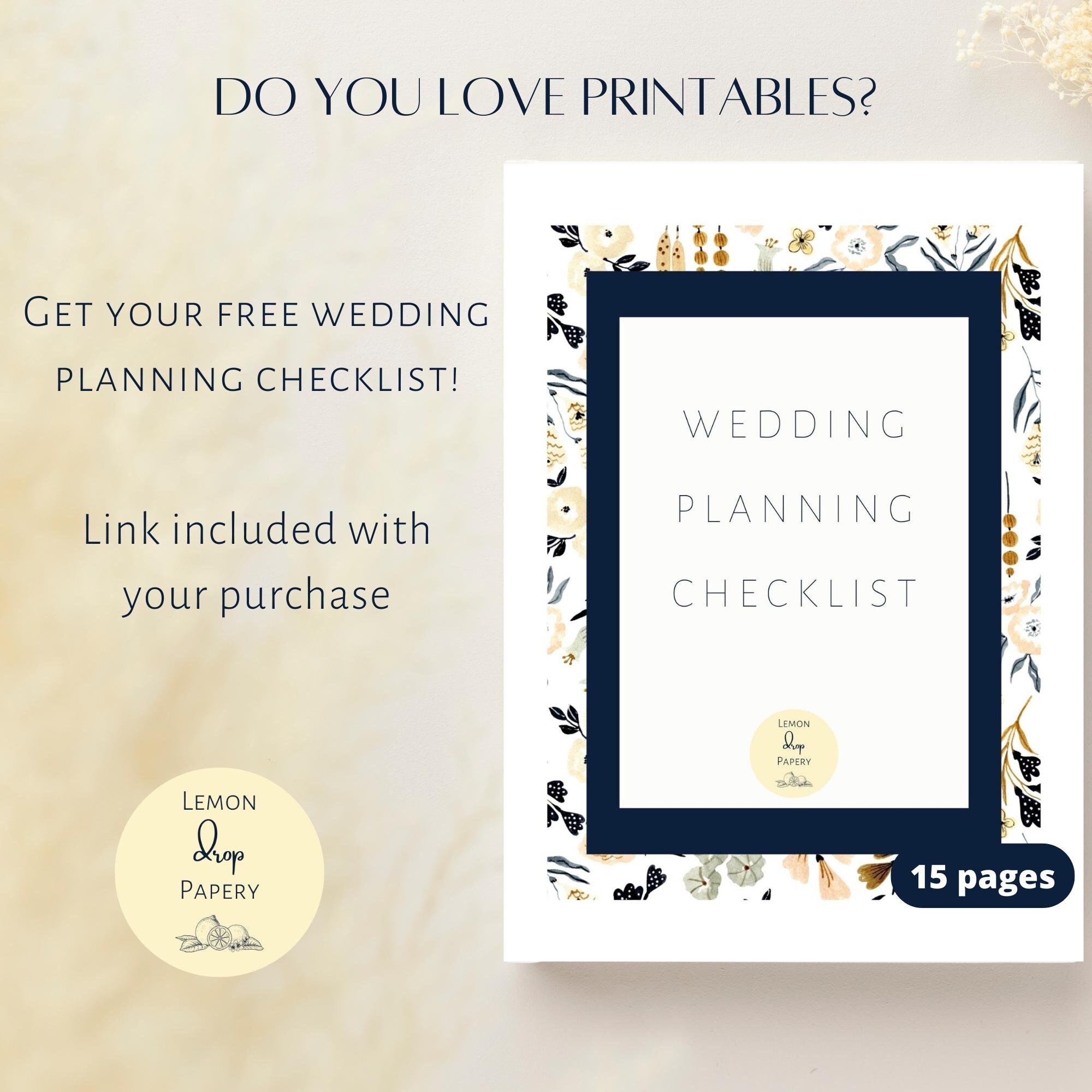 Modern Advice for the Bride and Groom Template, Advice Cards Wedding ...