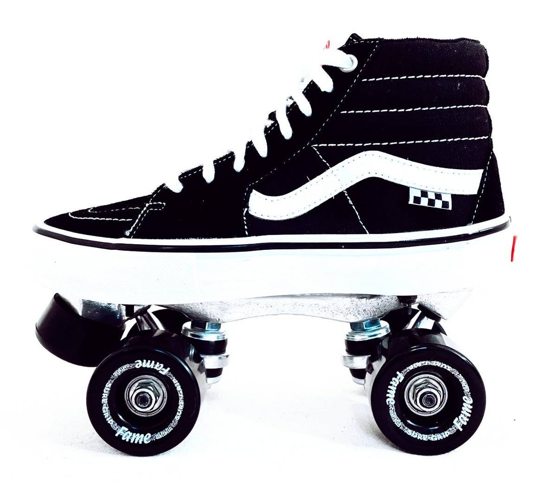 Custom Roller Skates Custom Vans Sk8hi Magnesium Alluminum Nylon Skate