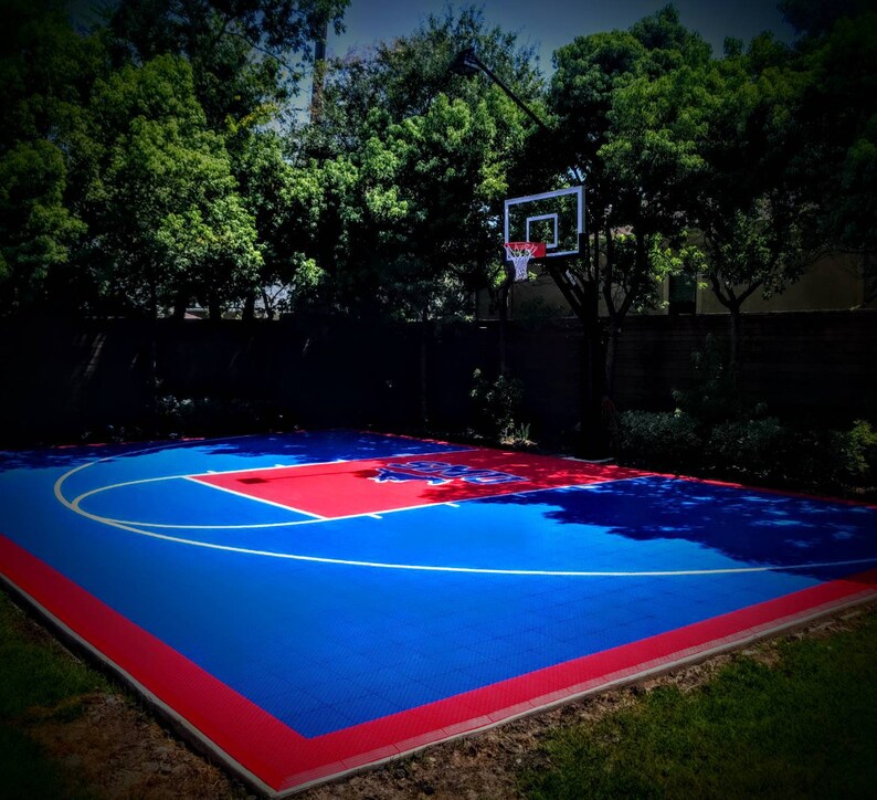 Custom Basketball Court Sports Court Pickleball Court Etsy