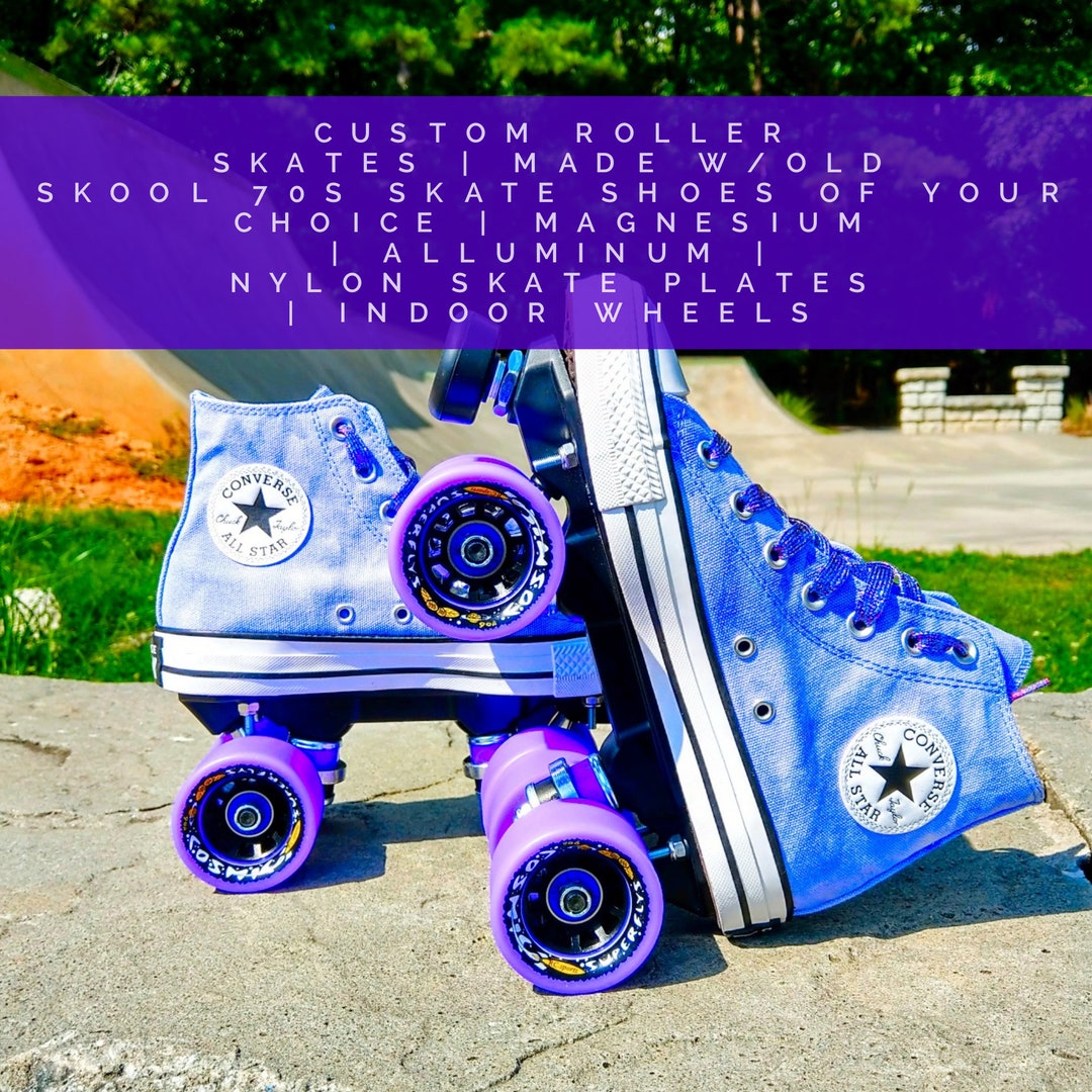 Custom Roller Skates | Made W/old Skool 70s Skate Shoes of Your Choice ...