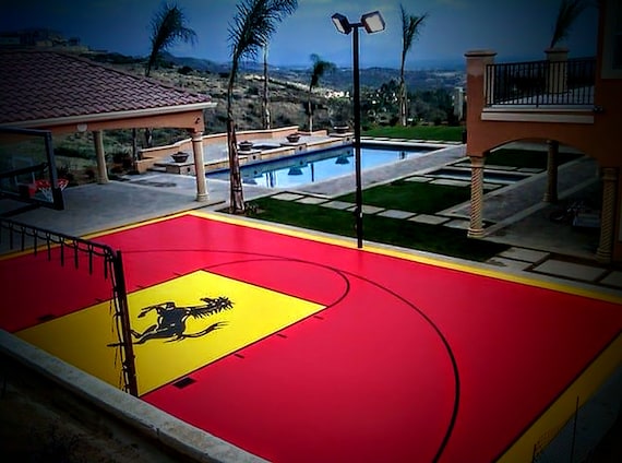 backyard court