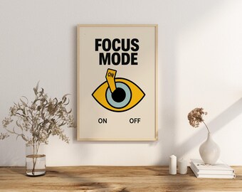 Creative Mode Wall Art Printable Trendy Home Decor Poster Graphic Art Retro Wall Art Office Decor Studio Art Digital Print Art for Creatives